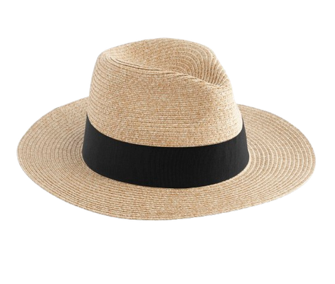 STRAW FEDORA BEECHFIELD