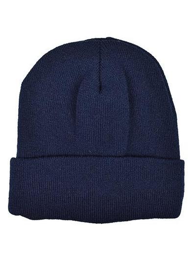 Knitted Hat With Fleece