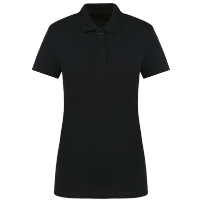 Polo Supima® manches courtes femme