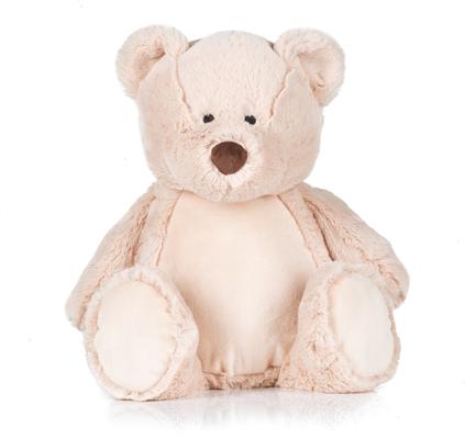 Peluche zippée Ours