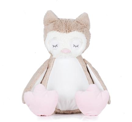 Peluche zippée Chouette