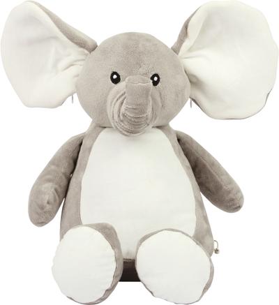 Peluche zippée Éléphant