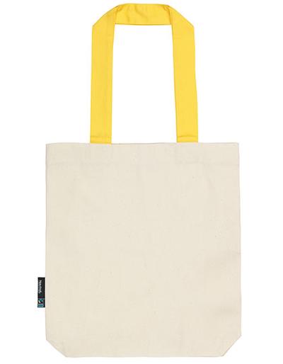 Twill Bag with Contrast Handles 210 g