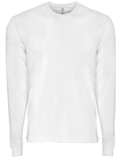 Unisex Sueded Long Sleeve Crew T