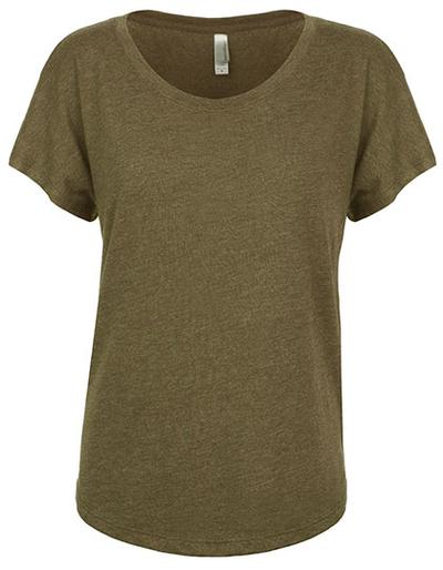 Ladies' Tri-Blend Dolman T-Shirt