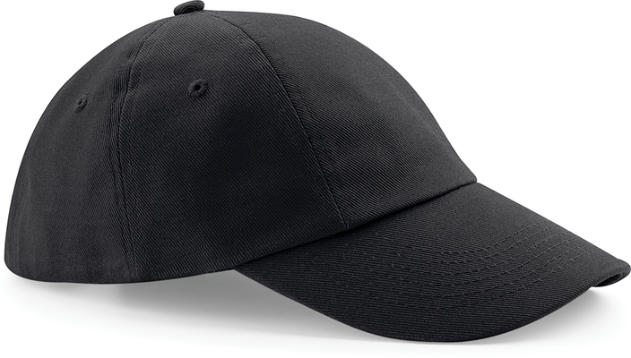 Casquette profil bas en coton drill - 6 panneaux