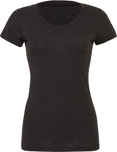 T-SHIRT FEMME TRIBLEND COL ROND