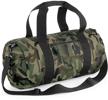 Camo Barrel Bag 480GSM