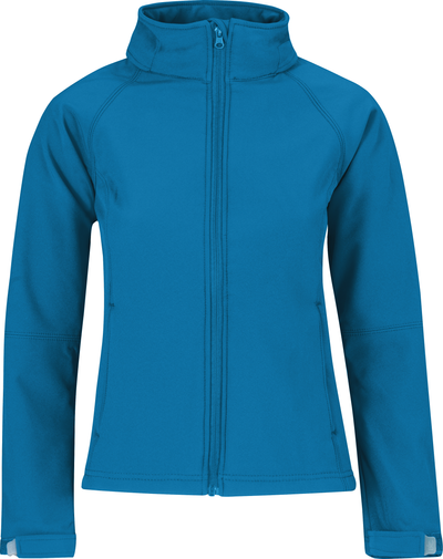 VESTE SOFTSHELL CAPUCHE FEMME