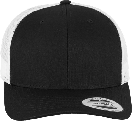 Casquette retro trucker bicolore