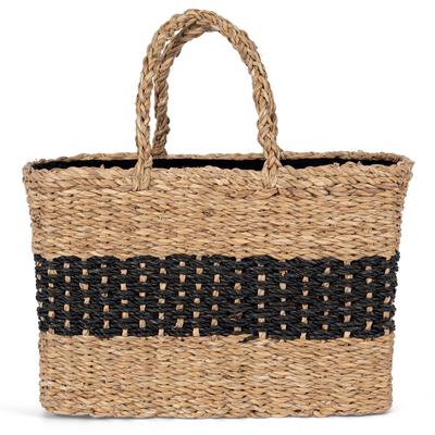 Sac panier en jonc de mer