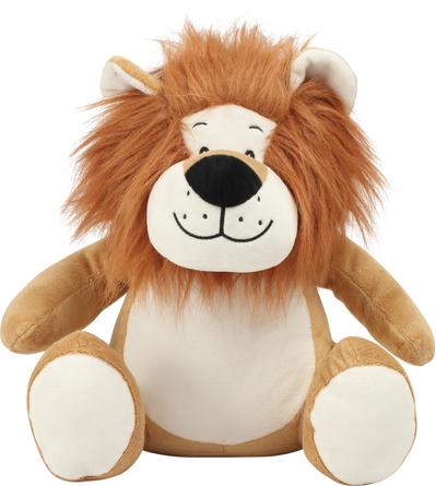 Peluche zippée Lion