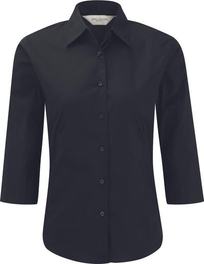 CHEMISE FITTÉE FEMME MANCHES 3/4