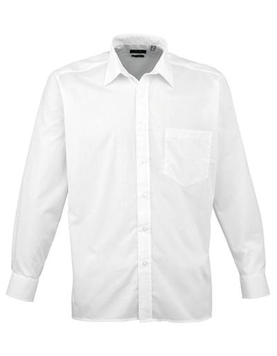 Men's Poplin Long Sleeve Shirt