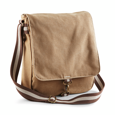 Vintage Canvas Messenger 480GSM