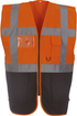 couleur Hi Vis Orange / Black