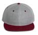 couleur Light Grey Heather / Dark Chili Red